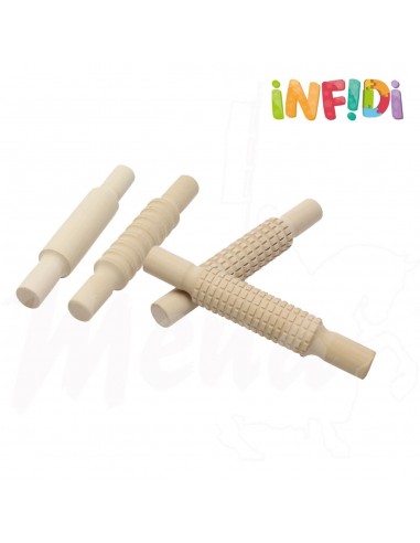 RODILLOS MADERA FORMAS MODELAR