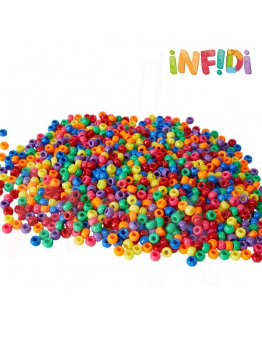 ABALORIOS PLÁSTICO OPACOS 1000 uds.