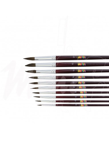 PINCEL ESCOLAR nº 8 Blíster 10 uds