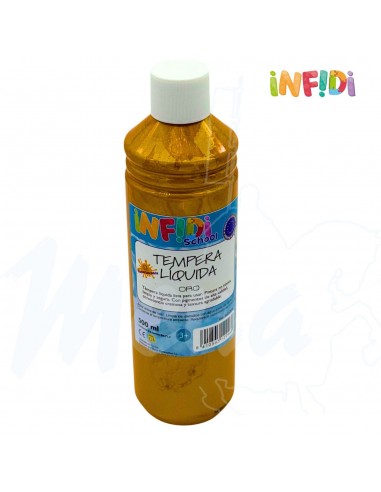 TEMPERA LIQUIDA INFIDI 500 ml ORO