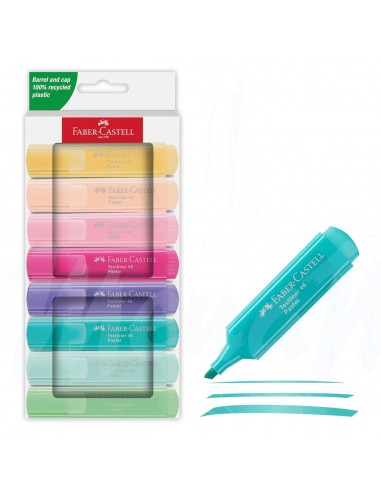 ROTULADOR FLUORESCENTE FABER CASTELL...