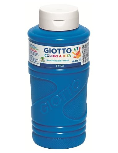 PINTURA DEDOS GIOTTO BE-BE AZUL CYAN...