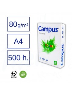 PAPEL A4 CAMPUS 80 g. 500 h.