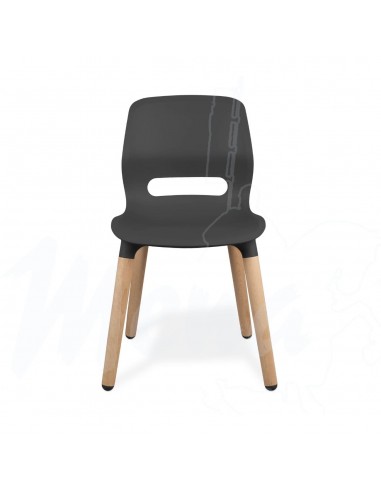SILLA JUN WOOD GRAPHITE BLACK