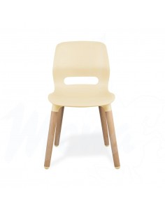 SILLA JUN WOOD OYSTER WHITE