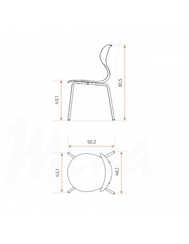 SILLA MIA BASIC TALLA 5 NEGRO