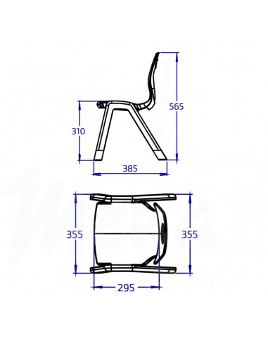 SILLA INA TALLA 2 TERRACOTA CLARO