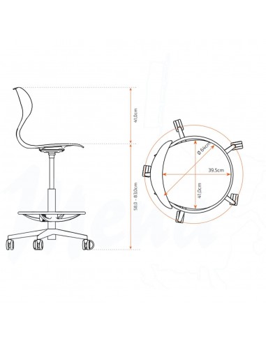 TABURETE MIA STOOL OCRE