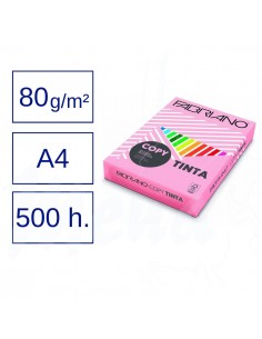 PAPEL A4 80 g 500 h. ROSA