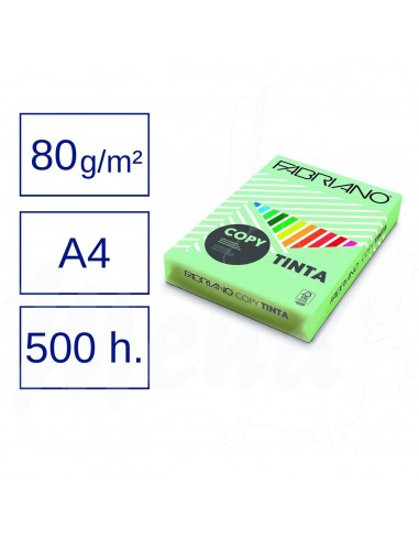 PAPEL A4 80 g 500 h. VERDE PISTACHO