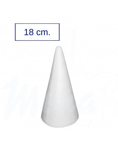 CONO POREXPAN 18 cm.