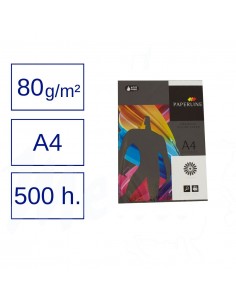 PAPEL A4 80 g. 500 h. NEGRO