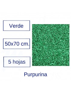GOMA EVA PURPURINA 50x70 cm...
