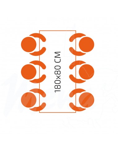 MESA SPACE DESIGN 180x80 cm BLANCO...