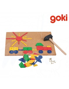 SET MARTILLO Y CLAVOS GOKI