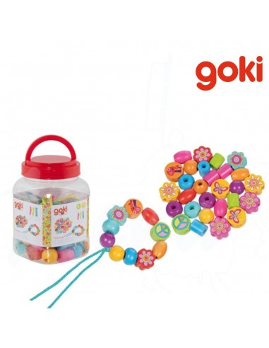 JUEGO CUENTAS FLOWER POWER GOKI