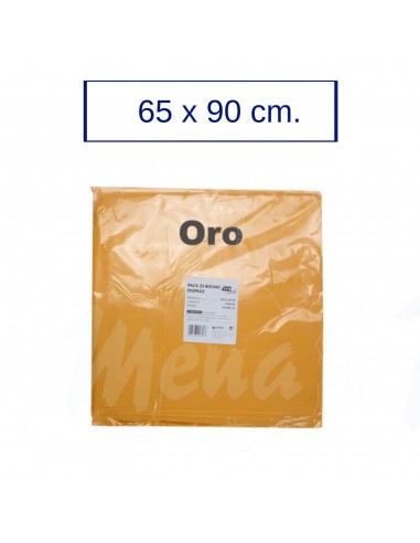 BOLSA DISFRACES 65 x 90 cm. ORO 25 Uds.