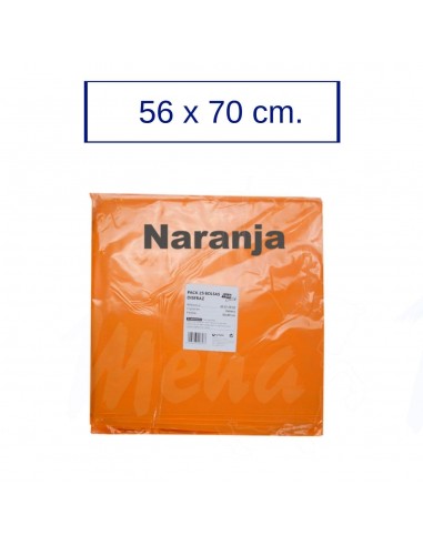 BOLSA DISFRACES 56x70 cm. NARANJA 25...