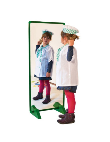 BASES DE MADERA PARA ESPEJOS AMARILLO