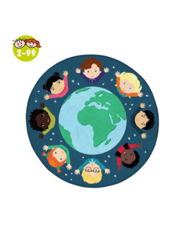 ALFOMBRA REDONDA MUNDO CULTURAL Ø 100...