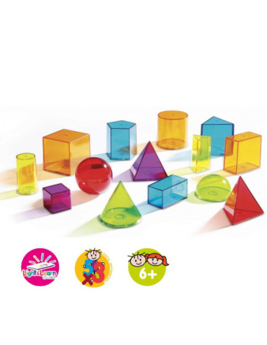 FIGURAS GEOMÉTRICAS TRASLÚCIDAS HENBEA