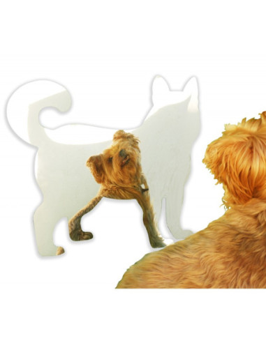 ESPEJO ANIMALES PERRO HENBEA